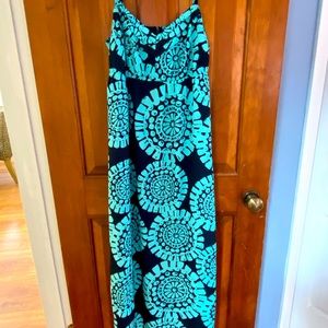 LOFT Printed Maxi Dress